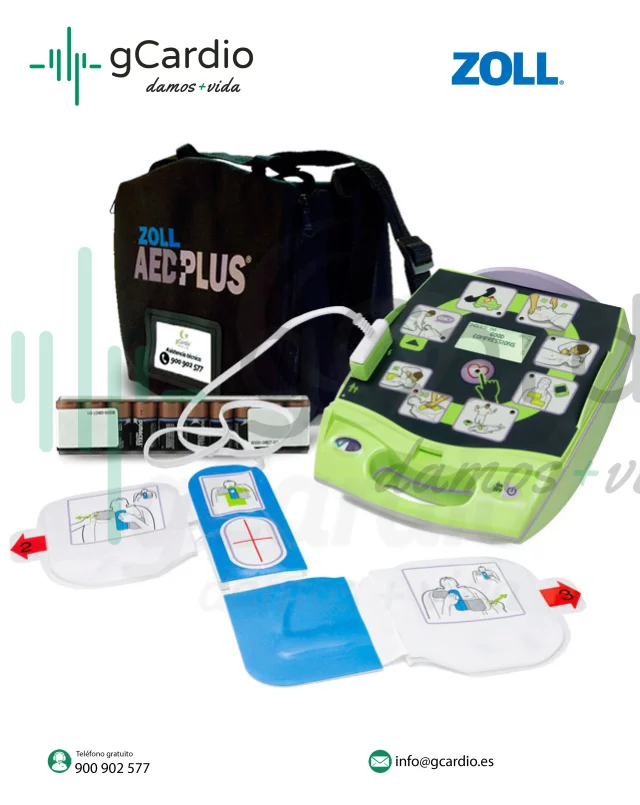 PACK ADULTO DESFIBRILADOR AED DE ZOLL